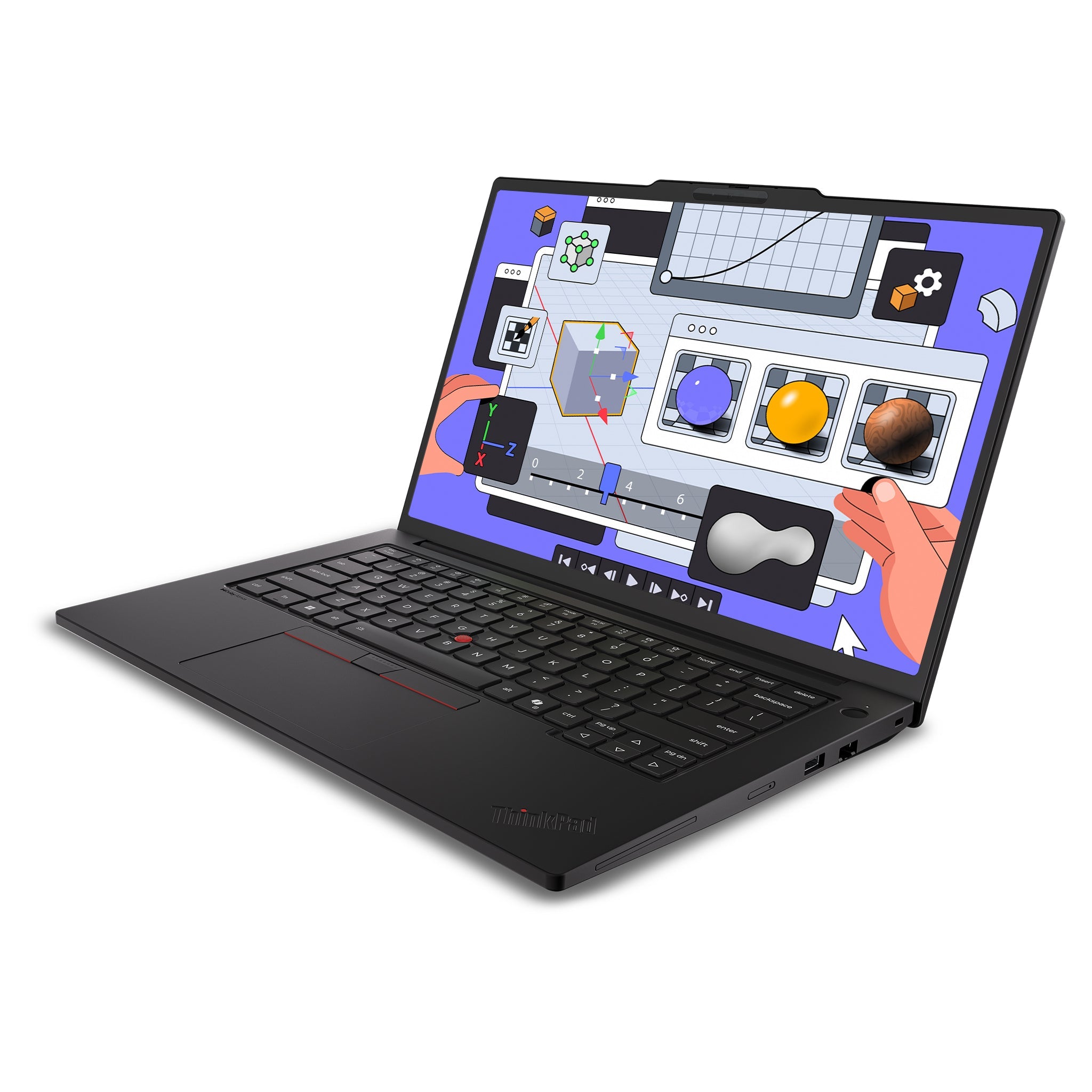 Lenovo ThinkPad P14s Gen 7 Mobile Workstation,Ultra 7-356H, 14.5"+ Traix MousePad - Hubitx