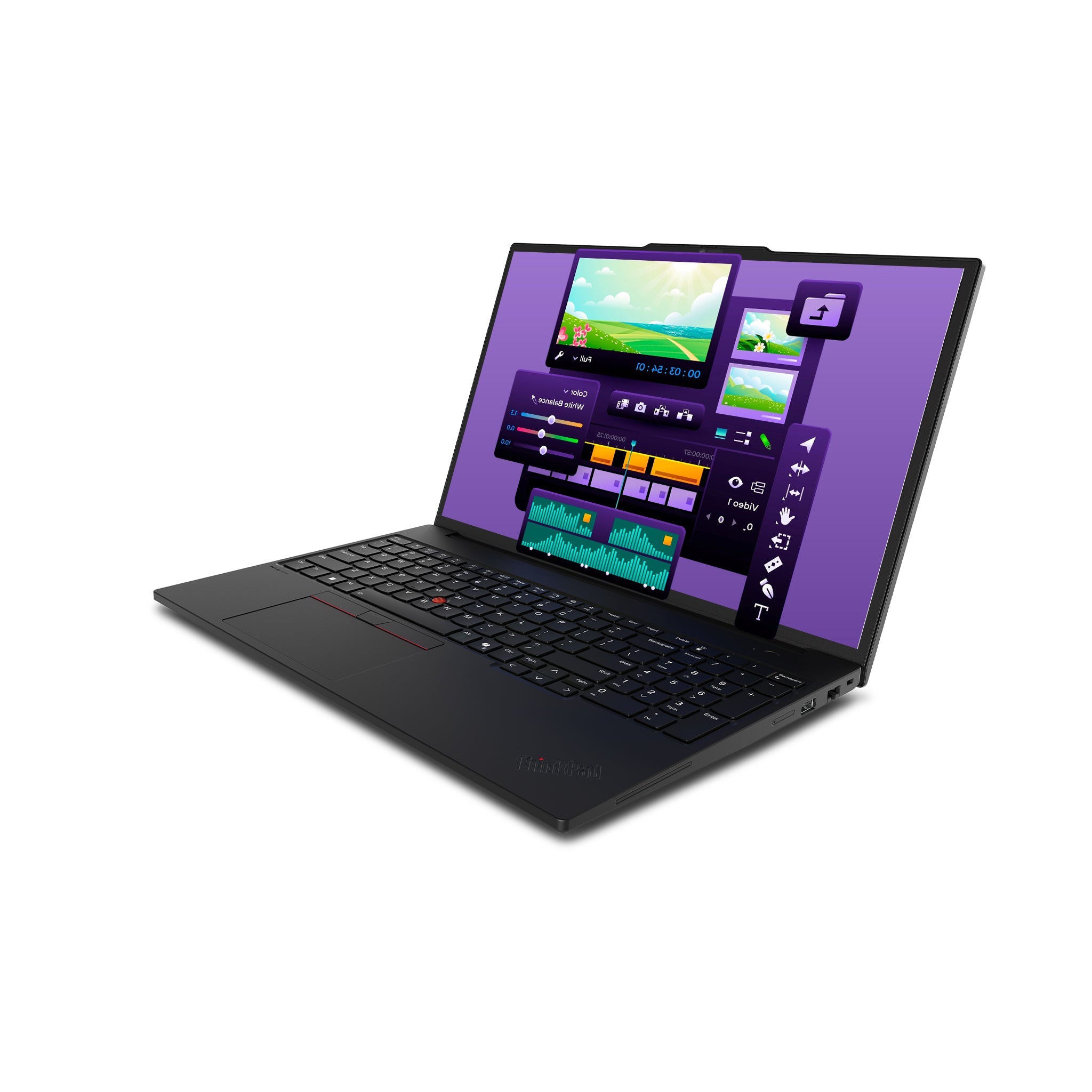Lenovo ThinkPad P16s Mobile Workstation, Ultra 7 - 255H, 16" WQUXGA Touchscreen, W11 Pro + Traix Mousepad - Hubitx