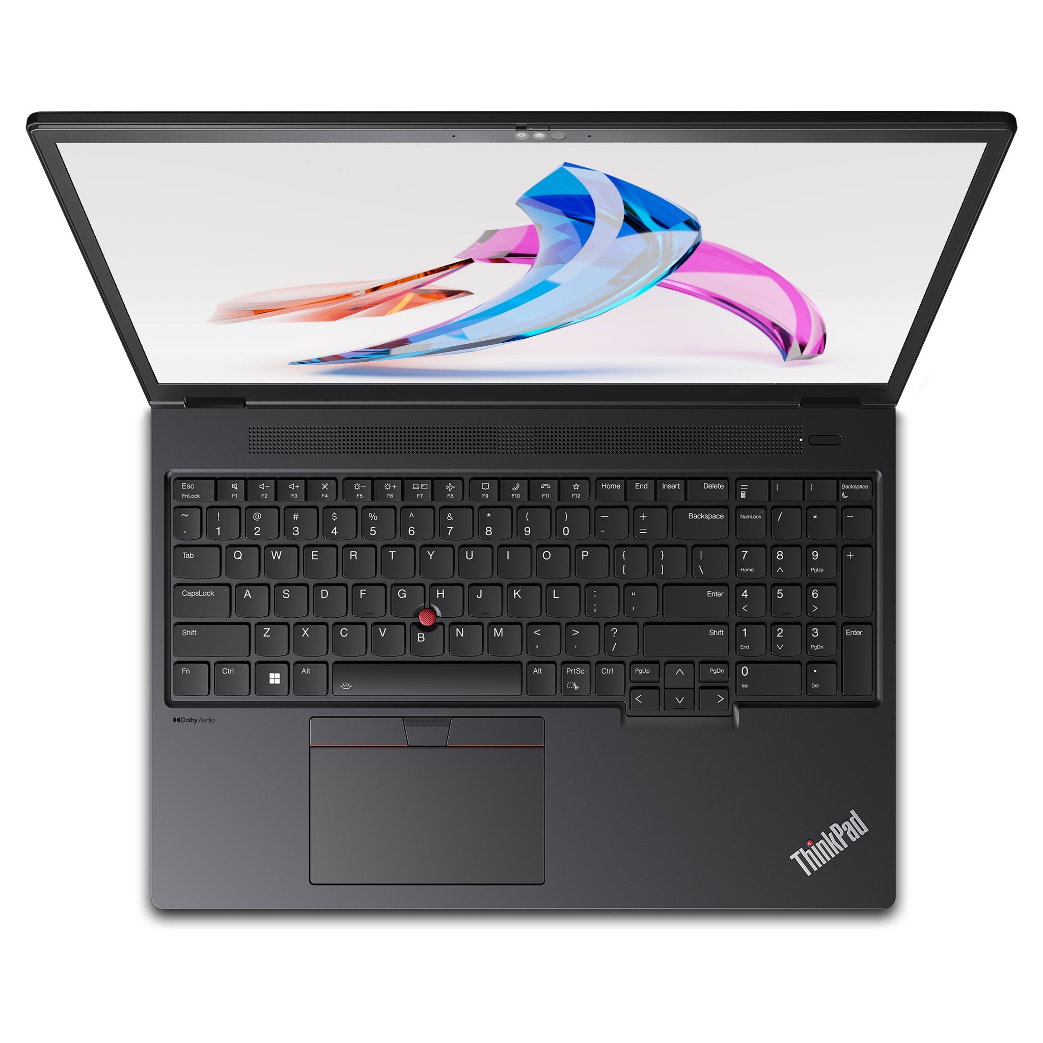 Lenovo ThinkPad P16v Gen 2 Mobile Workstation, Intel Ultra 7-155H, 16 GB DDR5 RAM, 512 GB PCIe SSD, 16" WUXGA (1920x1200), Nvidia RTX 1000 Ada, Backlit Keyboard, W11 Pro, Black + Traix MousePad - Hubitx