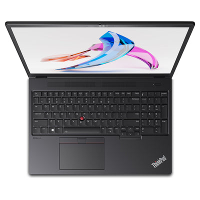 Lenovo ThinkPad P16v Gen 2 Mobile Workstation, Intel Ultra 7-155H, 16 GB DDR5 RAM, 512 GB PCIe SSD, 16" WUXGA (1920x1200), Nvidia RTX 1000 Ada, Backlit Keyboard, W11 Pro, Black + Traix MousePad - Hubitx