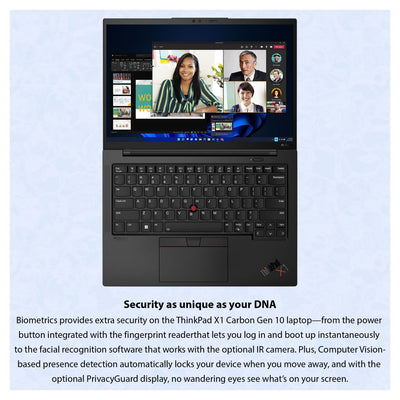 Lenovo ThinkPad X1 Carbon Gen 10 Laptop – i7 - 1270P, 14" Touch Display, Windows 11 Pro (Used - Like New) - Hubitx