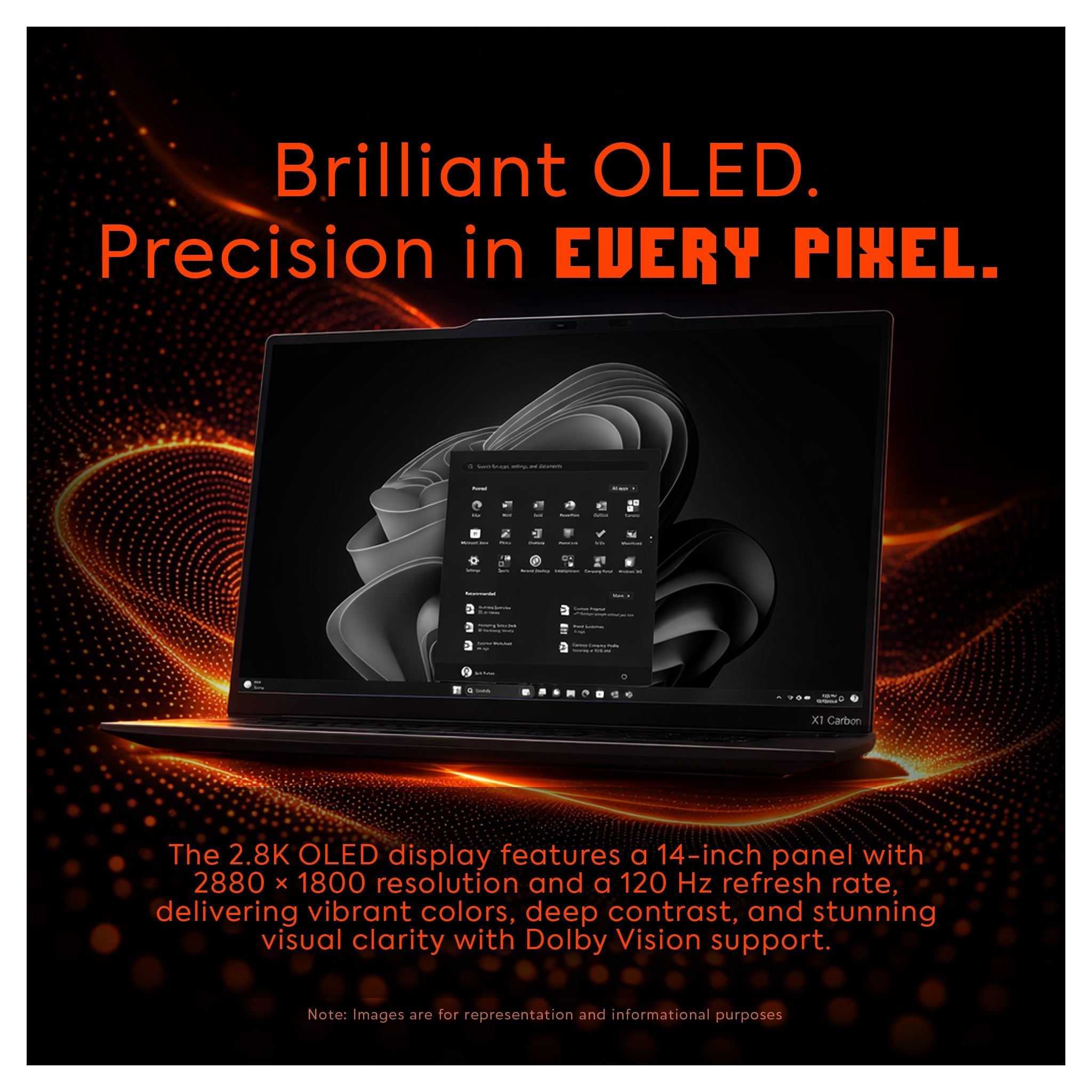 Lenovo ThinkPad X1 Carbon Gen 13 Laptop, Ultra 7 - 258V, 14" 2.8K OLED, W11 Pro + Traix Mousepad - Hubitx