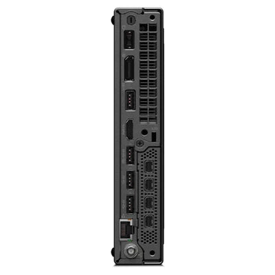 Lenovo ThinkStation P3 Tiny Gen2 Workstation, Ultra 5-235, Graphics, W11 Pro, Black, Wired Keyboard-Mouse Set+Traix Mousepad - Hubitx