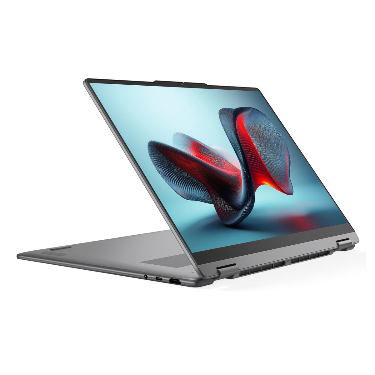 Lenovo Yoga 7i 2-in-1 Laptop, Ultra, 16" Graphics, Luna Grey + Traix Mousepad - Hubitx