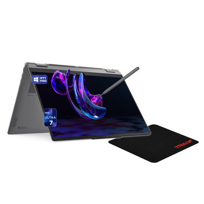 Lenovo Yoga 7i 2in1 Aura Edition Laptop, Intel Ultra 7 355, 16" WUXGA (1920x1200) Touchscreen, Integrated Graphics, W11 Pro - Hubitx