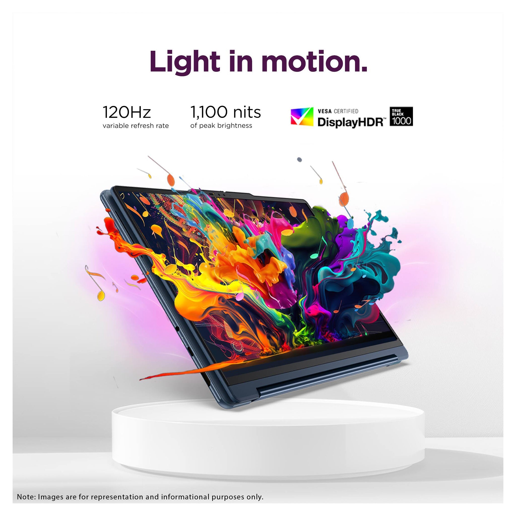 Lenovo Yoga 9i 2-in-1 Aura Edition Laptop, Intel Ultra 7-355, 14" 3K, Intel Graphics - Hubitx