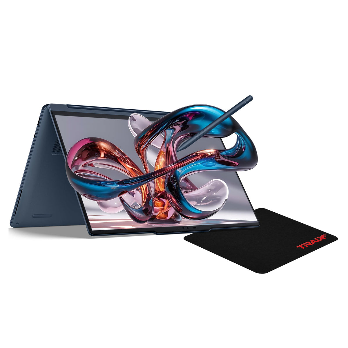 Lenovo Yoga 9i 2-in-1 Laptop, Ultra 7-355, 14" 2.8K (2560x1600), Graphics, W11 Pro, Pen + Traix MousePad - Hubitx
