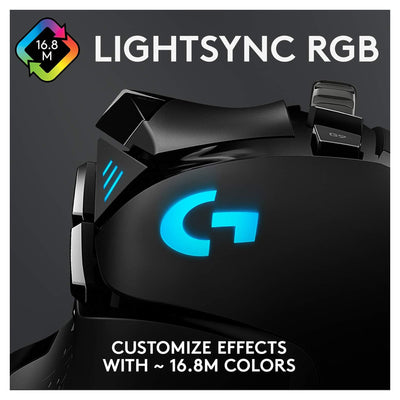 Logitech G502 HERO High Performance Wired Gaming Mouse – 25K DPI, RGB Lighting - Hubitx