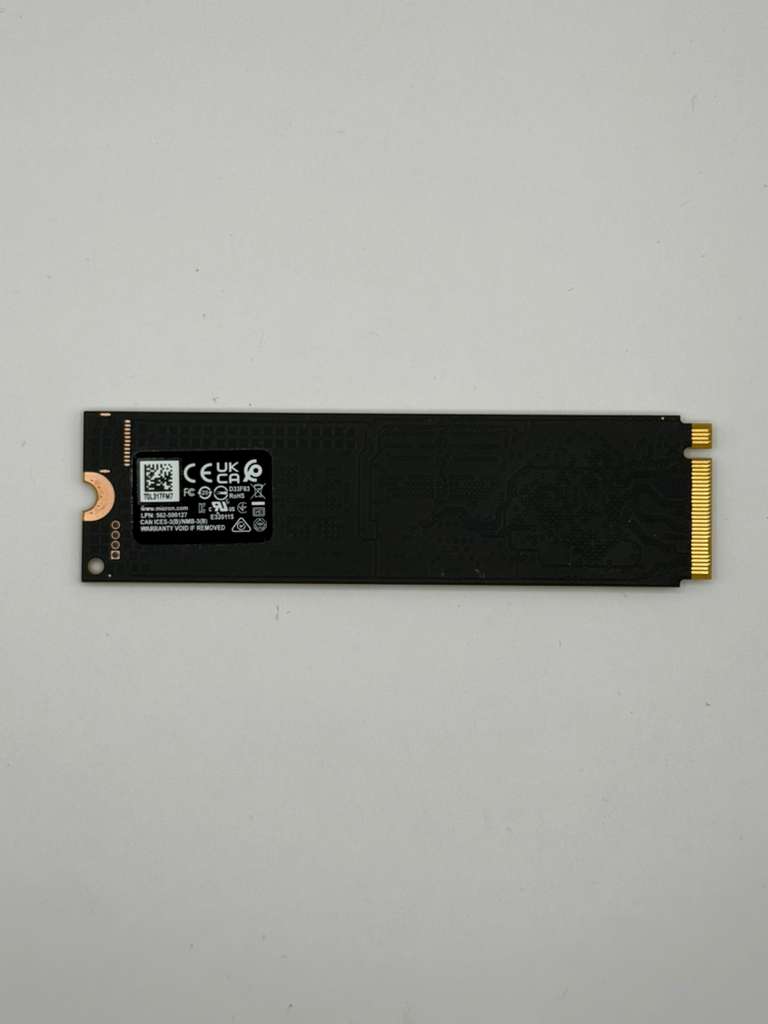 Micron 3500 512GB NVMe SSD – PCIe Gen4 M.2 2280 Solid State Drive - Hubitx