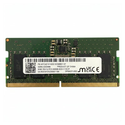 Micron 8GB DDR5 RAM 5600MHz MTC4C10163S1SC56BG1 BF - Hubitx