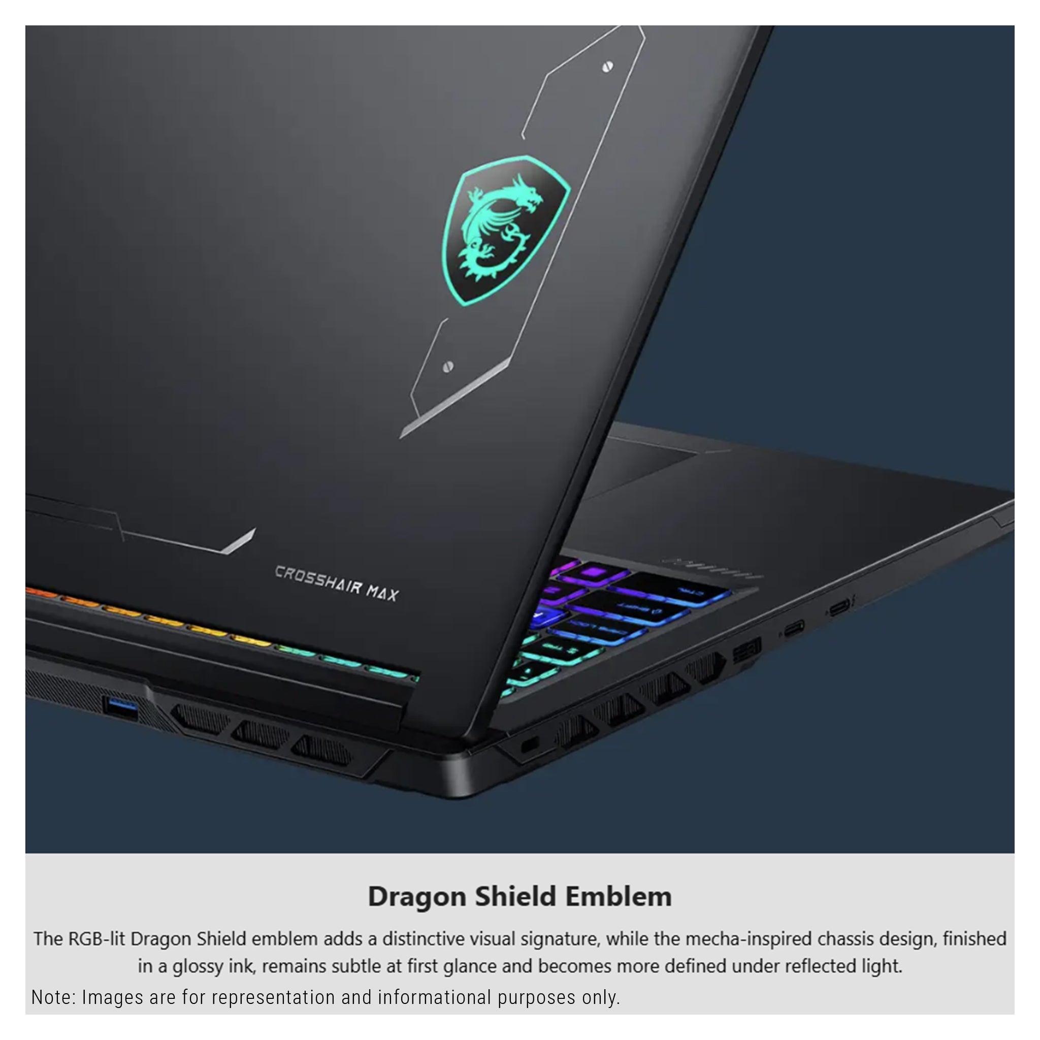MSI Crosshair 16 Max Gaming Laptop,Ultra 7-251HX, 16" QHD,RTX 5060,+Traix MousePad - Hubitx