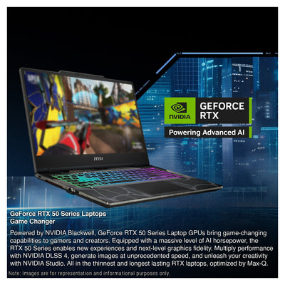 MSI Cyborg 15 Gaming Laptop – Intel 7 - 240H, RTX 5060, 15.6" FHD 144Hz - Hubitx