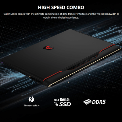 MSI Raider 16 Gaming Laptop – i9 - 13950HX, RTX 4060, 16" FHD+ 144Hz - Hubitx