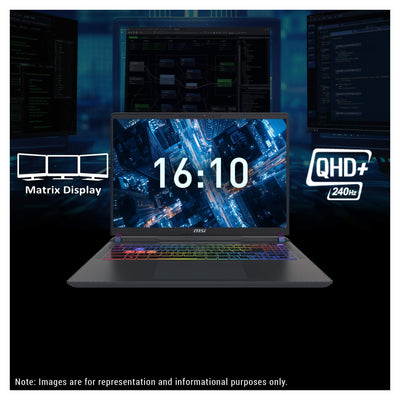 MSI Raider 18 HX Gaming Laptop, Intel Ultra 9-285HX, 18" QHD+, Nvidia G-Force RTX 5080, RGB Backlit Keyboard - Hubitx