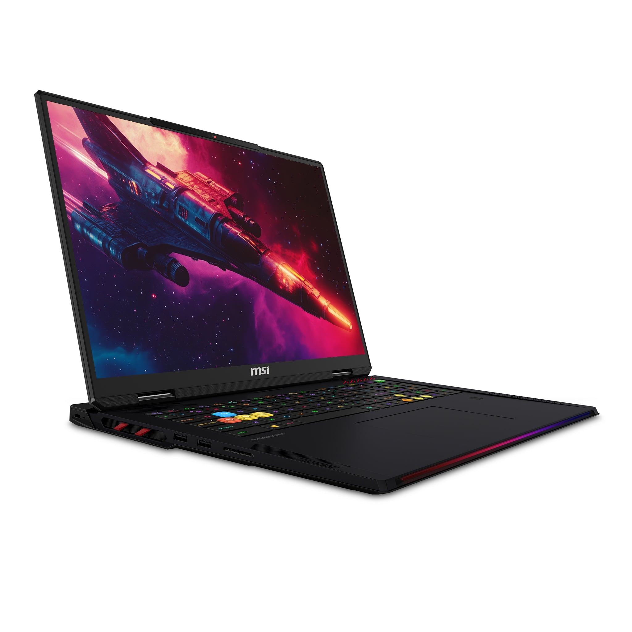 MSI Raider 18 HX Gaming Laptop, Intel Ultra 9-285HX, 18" QHD+, Nvidia G-Force RTX 5080, RGB Backlit Keyboard - Hubitx