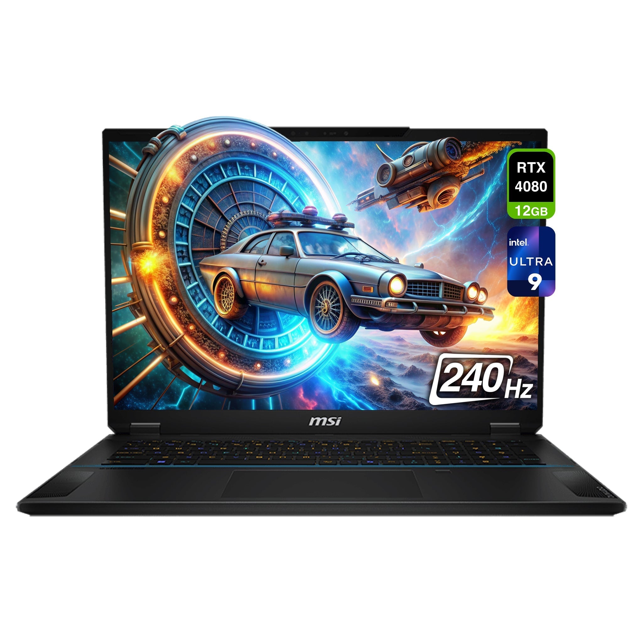 MSI Stealth 18 AI Studio Gaming Laptop – Ultra 9 185H, RTX 4080, 18" 2.5K 240Hz (Used - Good) - Hubitx