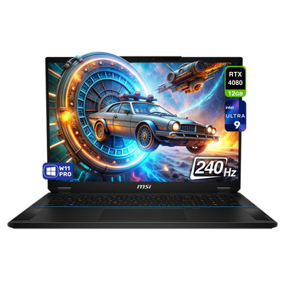 MSI Stealth 18 AI Studio Gaming Laptop – Ultra 9 185H, RTX 4080, 18" 2.5K 240Hz (Used - Like New) - Hubitx