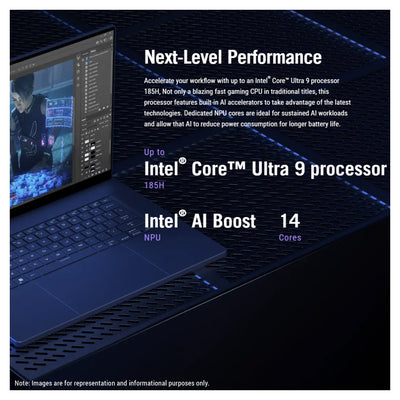 MSI Stealth 18 AI Studio – Ultra 9 185H, RTX 4080, 18" QHD+ 240Hz - Hubitx