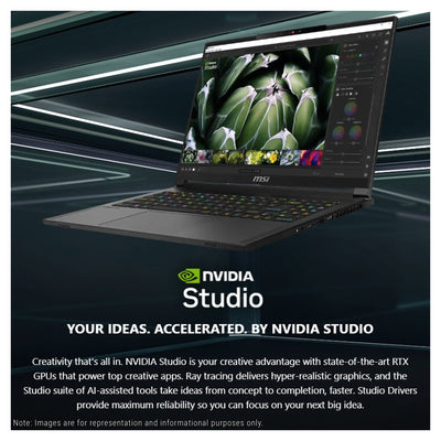 MSI Stealth A16 AI+ Gaming Laptop – Ryzen AI 9 HX - 370, RTX 5070 Ti, 16" QHD+ 240Hz - Hubitx