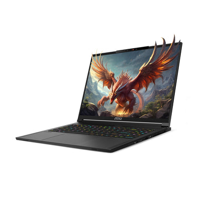 MSI Stealth A16 AI+ Gaming Laptop, Ryzen AI 9 HX - 370, RTX 5070Ti, 16" QHD+ +Traix MousePad - Hubitx