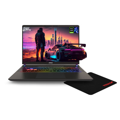 MSI Vector 16 HX Gaming Laptop, Ultra 9 275HX, 16" QHD+ 240Hz, RTX 5080 + Traix MousePad - Hubitx