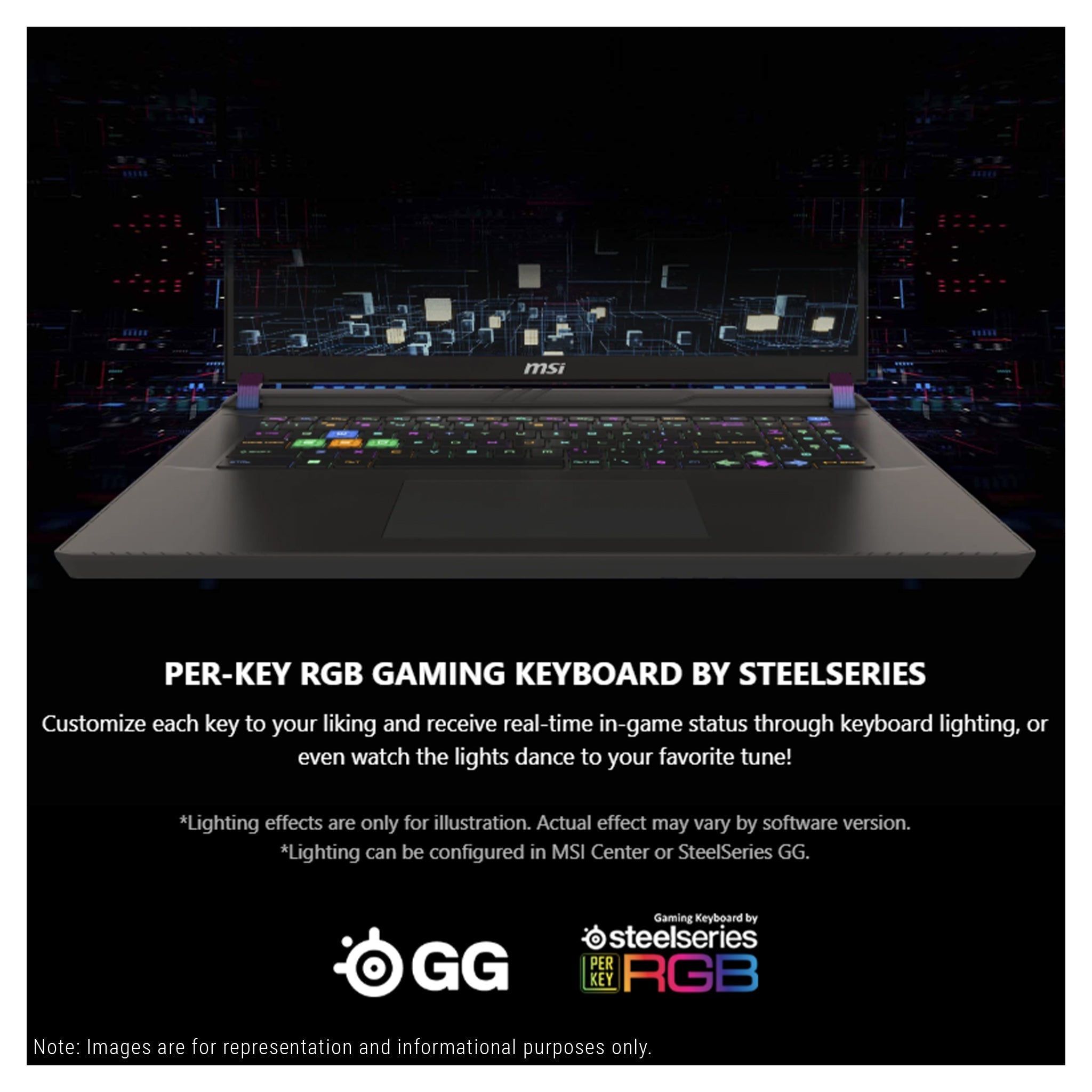 MSI Vector 17 HX Gaming Laptop – i9 - 14900HX, RTX 4080, 17" QHD+ 240Hz (Used - Like New) - Hubitx