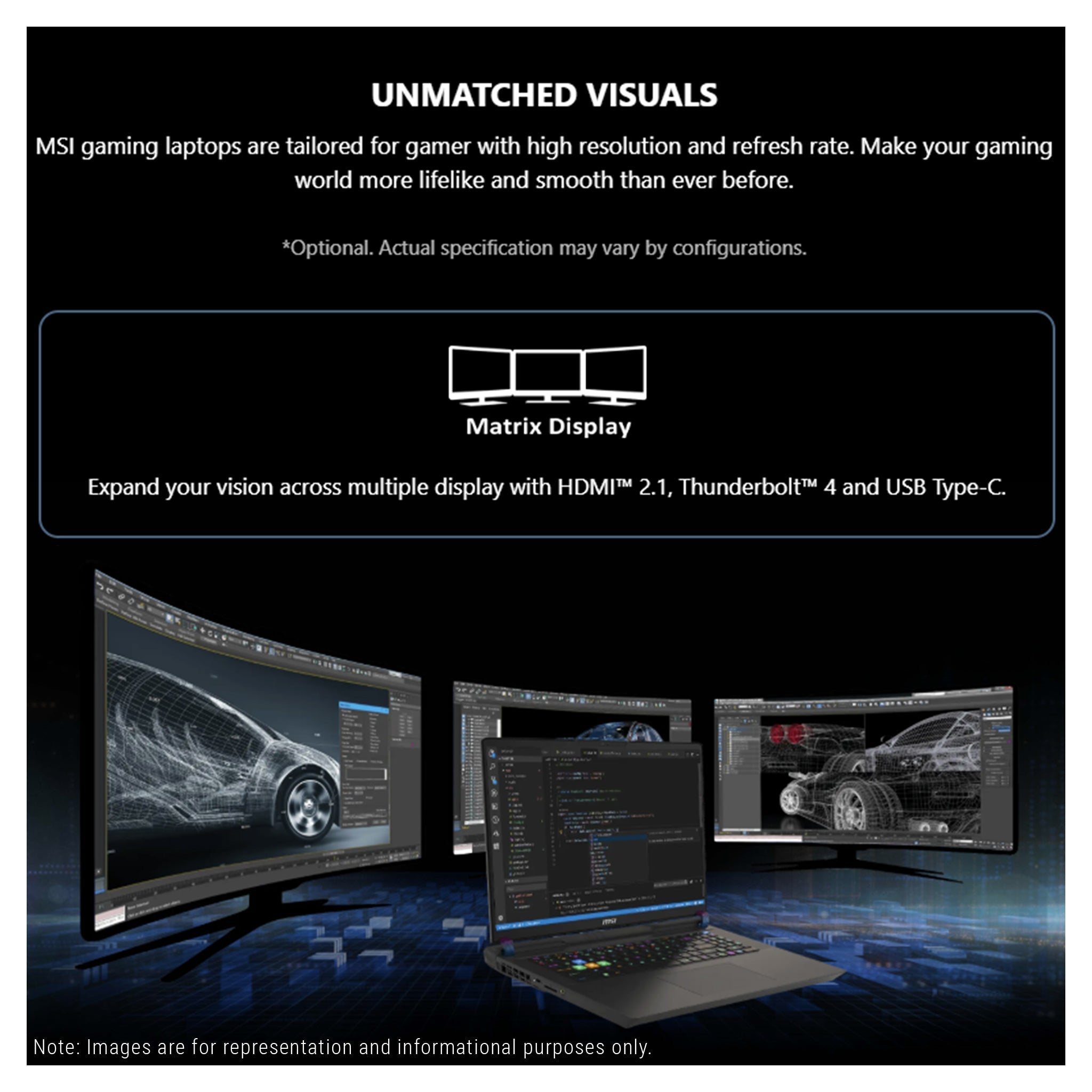 MSI Vector 17 HX Gaming Laptop – i9 - 14900HX, RTX 4080, 17" QHD+ 240Hz (Used - Like New) - Hubitx