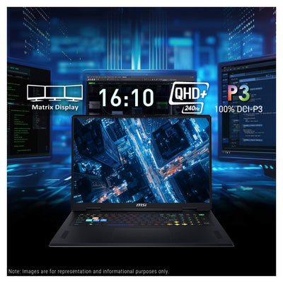 MSI Vector A18 HX – Ryzen 9 9955HX, RTX 5070Ti, 18" 2.5K 240Hz, W11 Pro (Used - Like New) - Hubitx