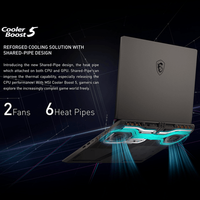 MSI Vector GP68HX Gaming Laptop – i9 - 12900H, RTX 4080 12GB, 16" FHD+ 144Hz - Hubitx