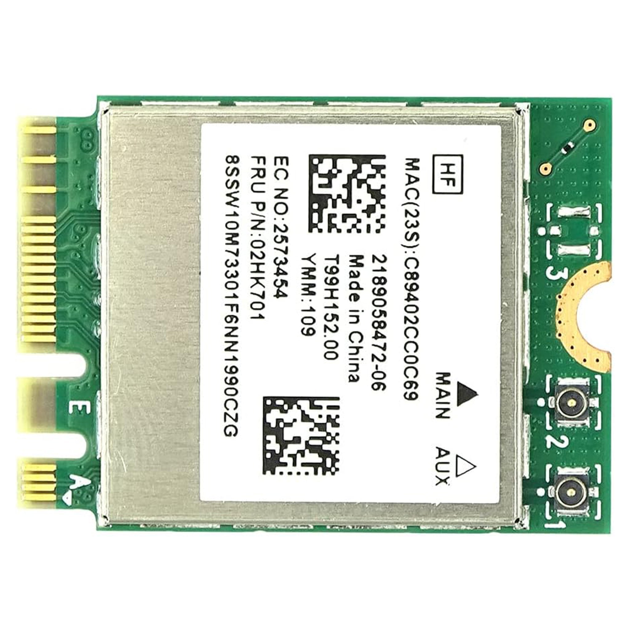 Realtek RTL8822CE Wireless Card – Dual - Band Wi - Fi AC + Bluetooth 5.0 (M.2 / NGFF) - Hubitx