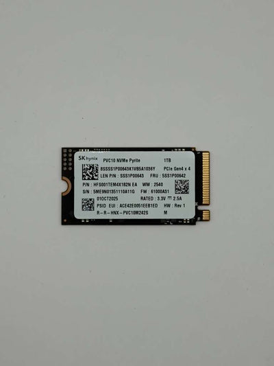 SK hynix PVC10 1TB NVMe PCIe Gen4 SSD M.2 2242 – HFS001TEM4X182N - Hubitx
